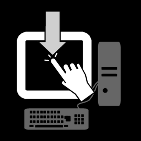 touchscreen klikken